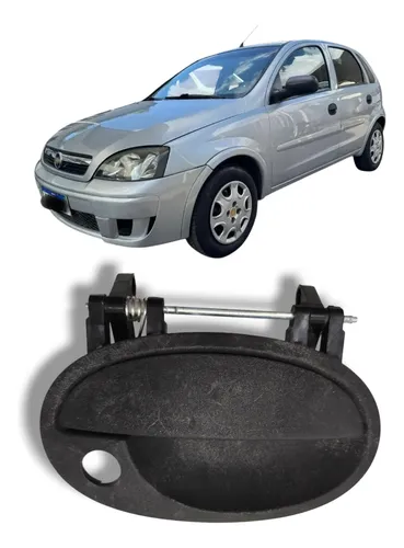 Maçaneta Ext. Porta Diant Dir Corsa Meriva 03/12 Montana /10 Preto Dianteira