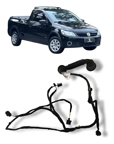 Chicote Porta Dianteira Direita Vw Saveiro 2008 2012 Origina