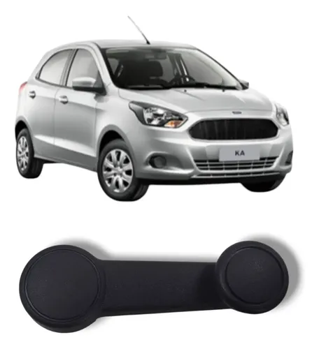 Manivela Vidro Ford Ka 2015 2020 Original Preto