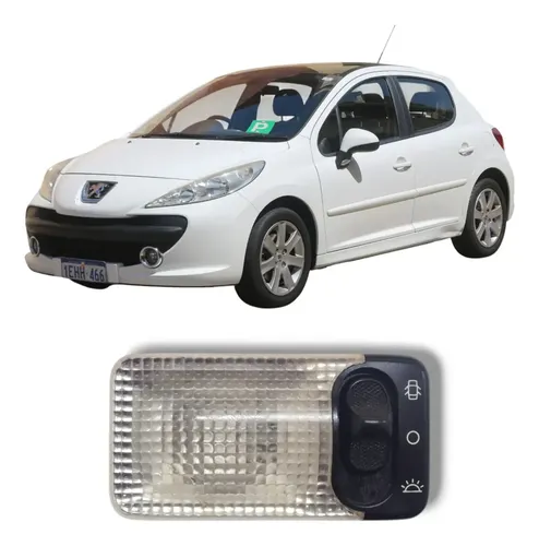 Luz Teto Cortesia Peugeot 207 2009 2014 Original