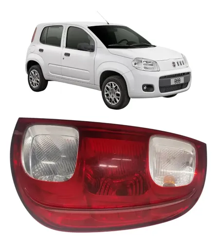 Lanterna Traseira Direita Uno Vivace 11/16 Sporting / Way 14 Direito/passageiro Vermelho