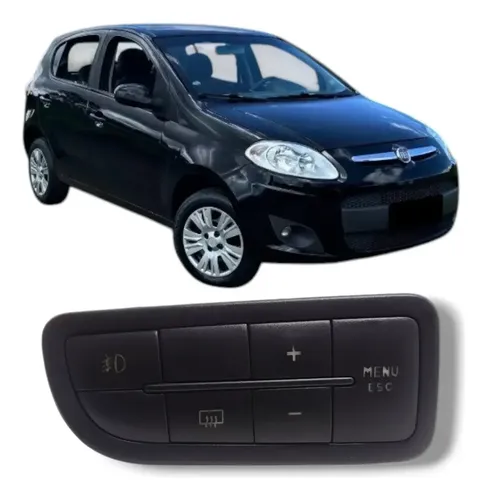Botão Farol Milha Desembaçador Fiat Palio 2013 2017 Original