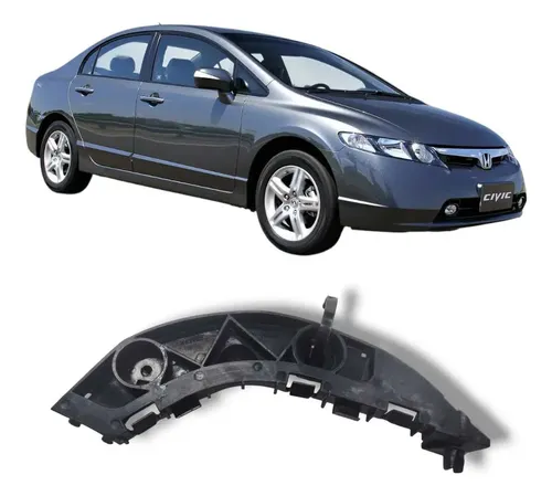  Guia Para-choque Dianteiro Direito Honda Civic Original 