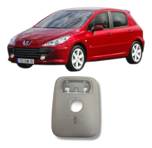 Moldura Luz Teto Peugeot 307 2007 2012 Original