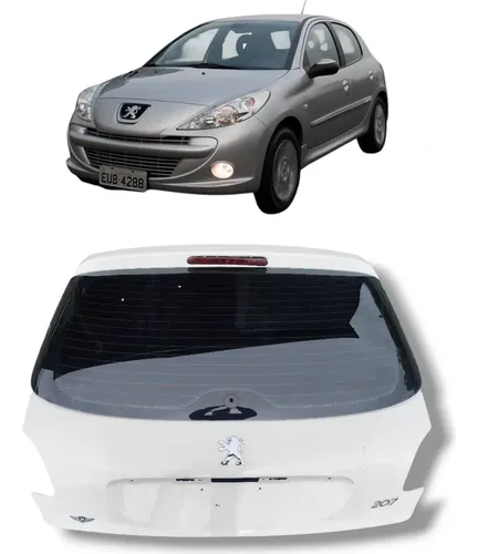 Tampa Traseira Peugeot 206 207 2002 2003 A 2014
