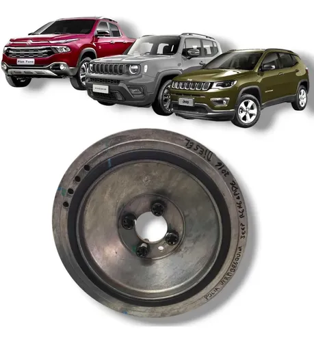 Polia  Virabrequim Renegade Compass Toro 2.0 Diesel Original