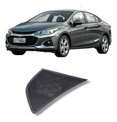 Tela Alto Esquerdo Painel Gm Cruze 2017 2022 Original Preto