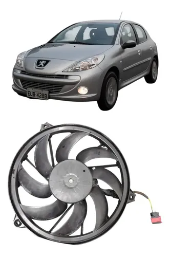 Eletroventilador Peugeot 207 2009 2014 Original