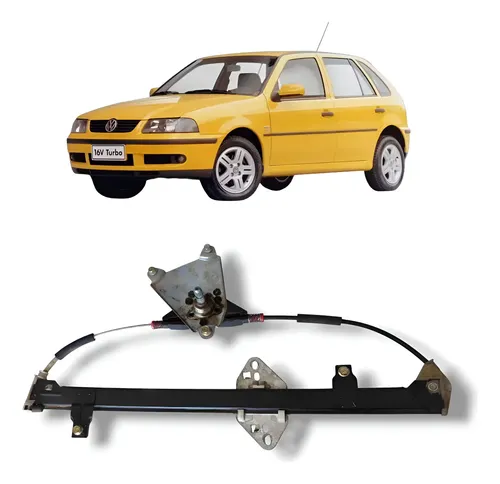 Máquina Vidro Manual Traseiro Direito Vw Gol 2000 2007 Origi