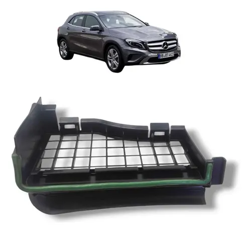 Grade Churrasqueira Painel Mercedes Gla 20o 2015 A 2018 Orig Preto Fosco