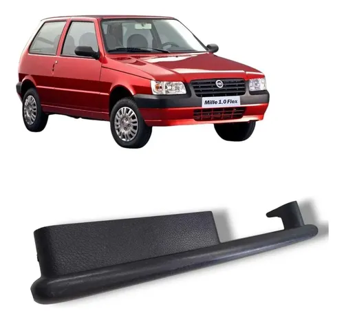 Puxador Porta Esquerda Fiat Uno 2008 2012 Original Preto