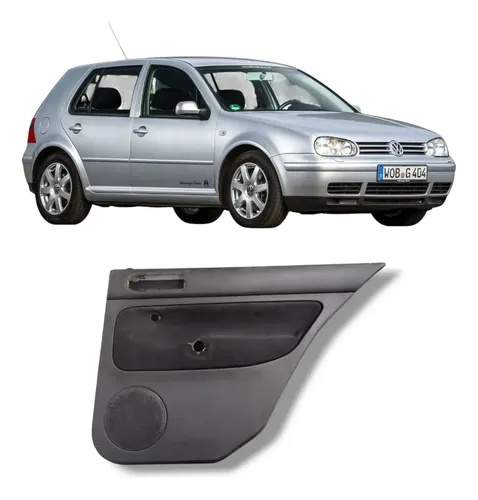 Forro Porta Traseira Direita Golf 1998 A 2013