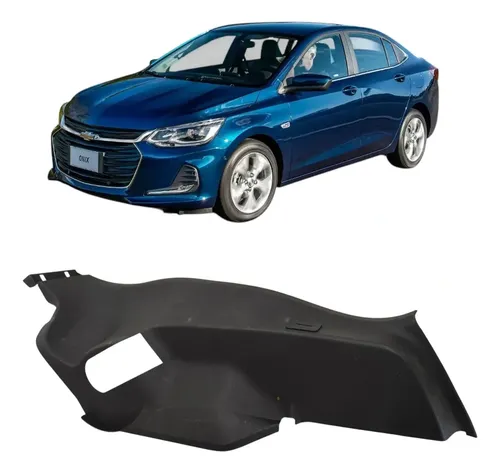 Moldura Traseira Lateral Direita Gm Onix Plus 2020 2024 Preto