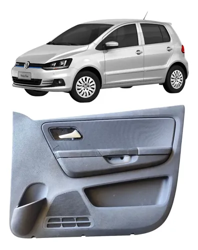 Forro Porta Dianteira Direita Vw Fox 2012 2020 Original Preto
