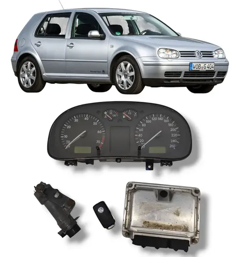 Kit Code Injeção Vw Volkswagen Golf 1999 2006 Original