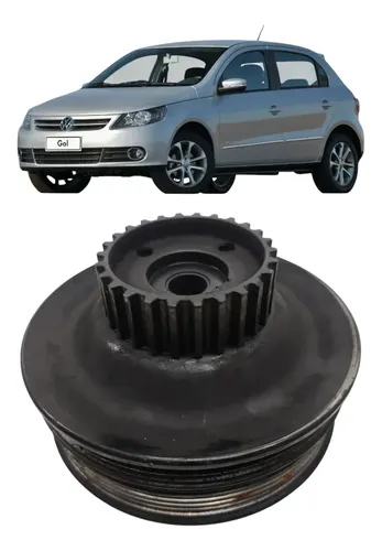 Polia Virabrequim Vw Volkswagen Gol 2008 2012