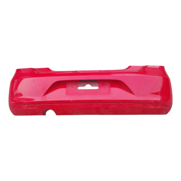 Parachoque Traseiro Vermelho Original Vw Gol 1.0 G6 2014