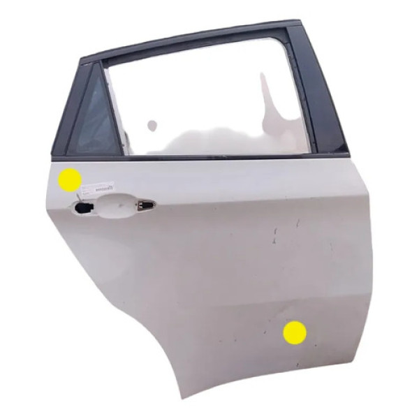 Porta Traseira Direita C Detalhes Branca  Bmw X6 Xdrive 2014 Traseira Direita Branco