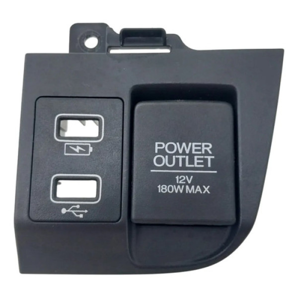 Tomada 12v Honda City 1.5 Touring 2024 Preto