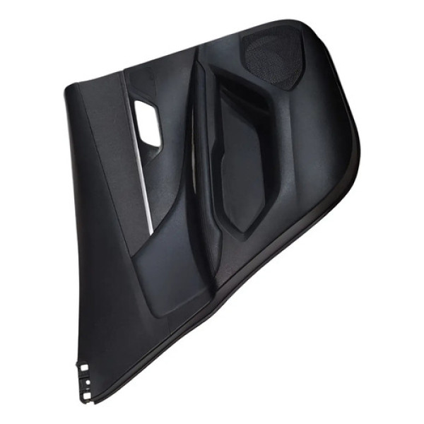 Forro De Porta Traseiro Esquerdo Peugeot 3008 Griffe 2020 Preto