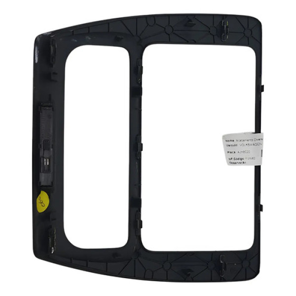 Moldura Multimidia Comandos Ar Original Vw Jetta 2.5 2010 Preto