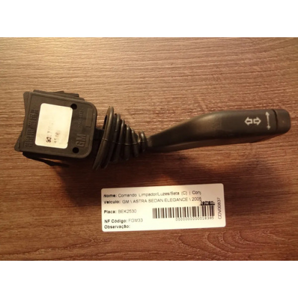 Chave Comando De Luz Gm Astra Sedan Elegance 2005
