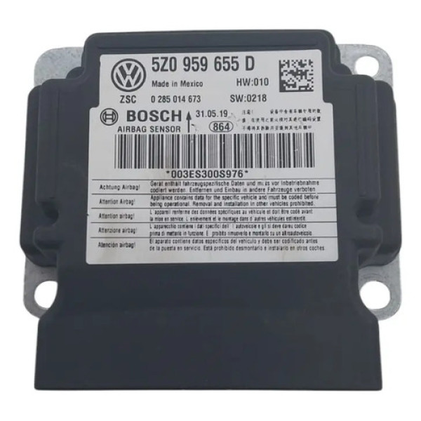 Modulo Impacto Deflagrado Vw Fox 1.6 2020  5z0959655d