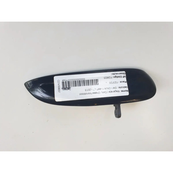 Maçaneta Externa Traseira Direita Gm Onix 2013 Preto