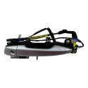 Maçaneta Externa Dianteira Esquerda Lexus Rx350 2014 Prateado