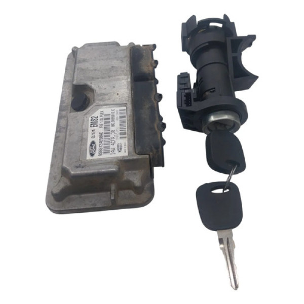 Modulo Injeção C Comutador E Chave Ford Fiesta 1.0 2009