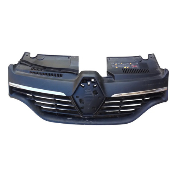 Grade Frontal Sem Emblema Logan/sandero 2015/2020 Fosco