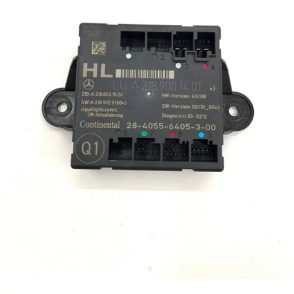 Modulo Porta Traseira Esquerda Mercedes C180 2014 - 21890014