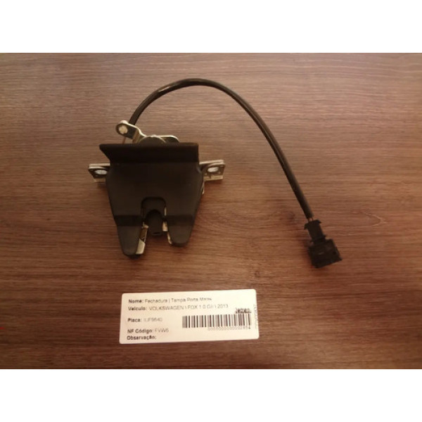 Fechadura Porta Malas Volkswagen Fox 1.0 2013