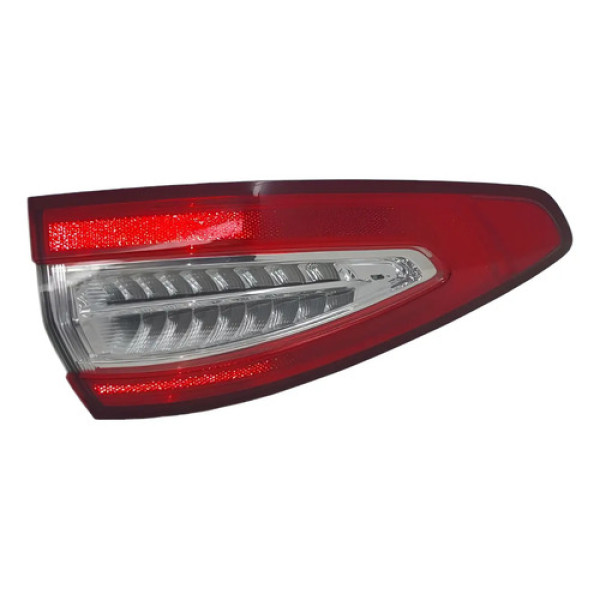 Lanterna Traseira Canto Esquerda Ford Fusion 2.5 Flex 2016 Esquerdo/motorista Vermelho