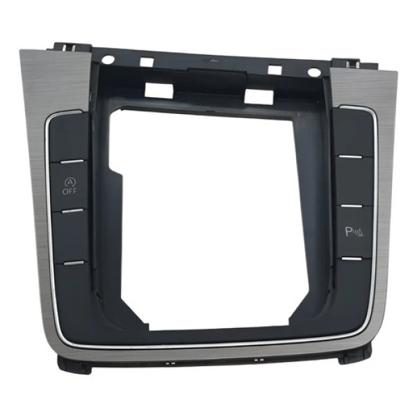 Moldura Console Central Botao Vw Golf Tsi Confortline 2015 Cinza