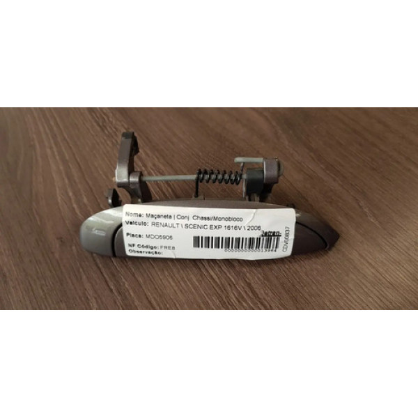 Maçaneta Externa Traseira Direita Renault Scenic 2006 Traseira