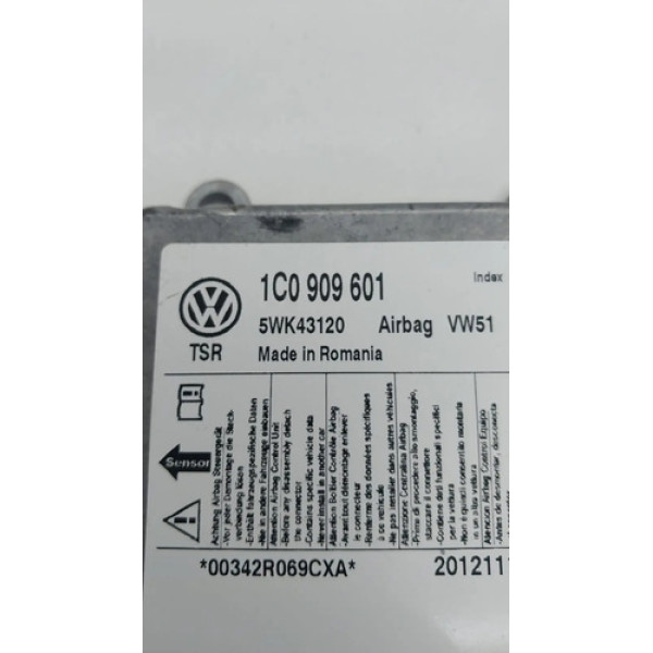 Modulo Deflagrado Vw Golf 1.6 Sportline 2013 ( 1c909601 )
