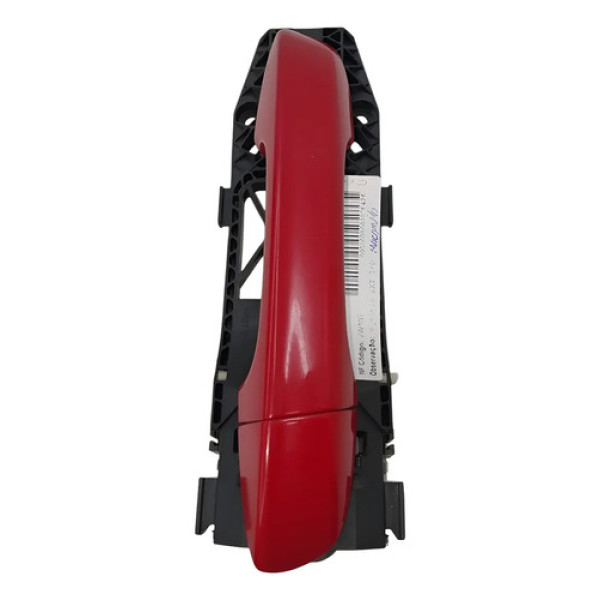 Maçaneta Externa Traseira Direita Vw Polo Msi 2020  Vermelha Vermelho Traseira