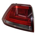 Lanterna Traseira Esquerda Sem Led Vw Golf Tsi 1.4 2015 Esquerdo/motorista Vermelho