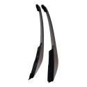 Par Rack Teto Original Com Acabamentos Tiggo 3x Pro 2022 Prateado