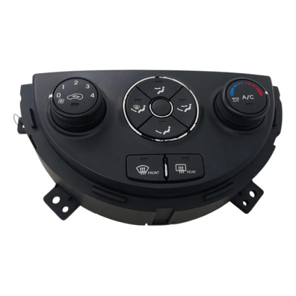 Comandos Ar Condicionado Kia Soul Ex 2012 Detalhe No Cromado Preto Com Detalhes Cromados