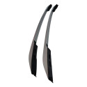 Par Rack Teto Original Com Acabamentos Tiggo 3x Pro 2022 Prateado