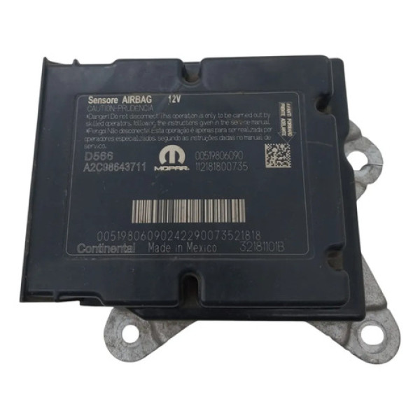 Modulo Central Deflagrado Fiat Argo Drive 2018  00519806090