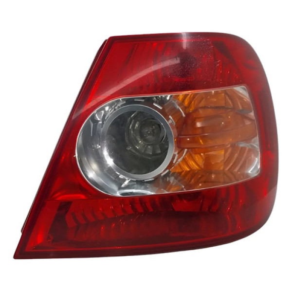 Lanterna Traseira Direita Original Fiat Siena Fire Flex 2008 Direito/passageiro Vermelho