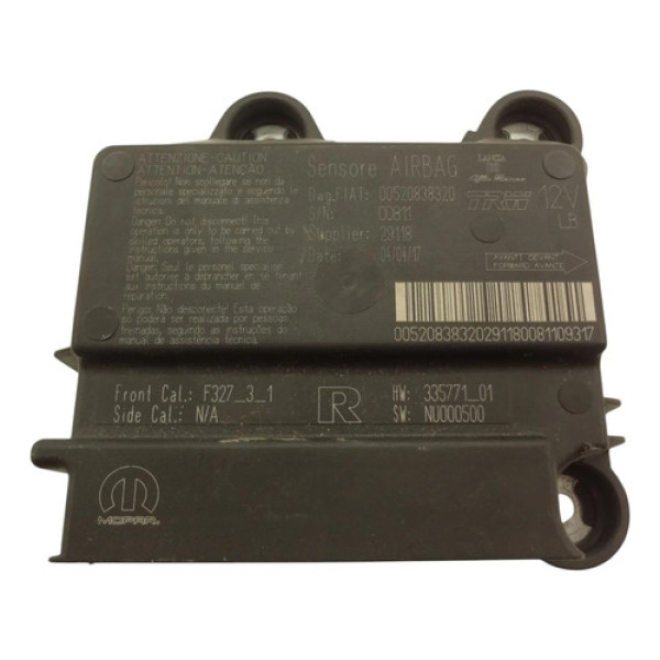 Modulo Deflagrado Impacto Fiat Uno 1.0 2018  00520838320