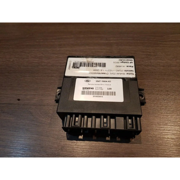 Modulo Conforto Fiesta 1.6 Gasolina Amazon 2003 2s6t-15604ad