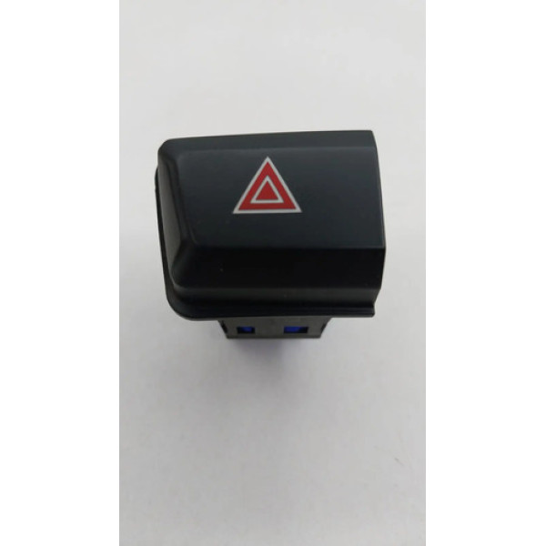 Botao Interruptor Pisca Alerta Peugeot 2008 Allure 2017 Preto