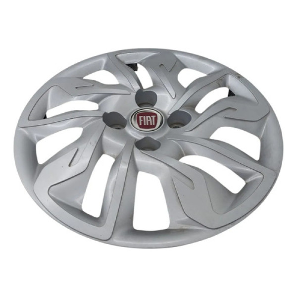 Calota Original Aro 14 Com Detalhe  Argo Drive 2018 Prateado