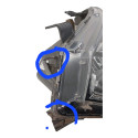 Farol Esquerdo Original Com Detalhes Gm Prisma 1.4 Ltz 2018 Esquerdo/motorista