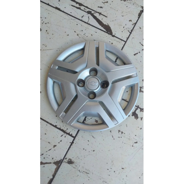 Calota Aro 14 Gm Onix Joy 2018 Prata
